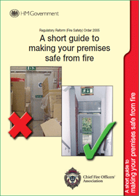 Fire safety law and guidance documents for business ւ̃N