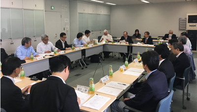 ISO45001のJIS原案作成委員会(第2回委員会)の様子