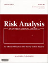 Risk analysisAn international journal -an official publication of the society for risk 