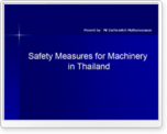 Safety Measures for Machineryin Thailand