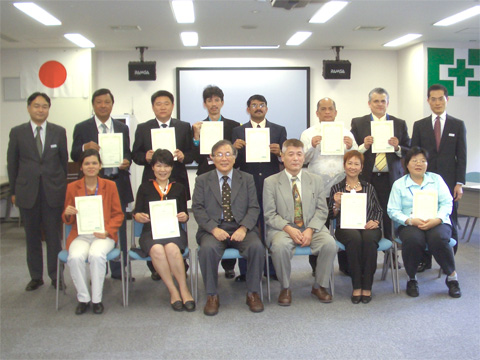 11 participants of the Improvement of Work Environment Course from 9 countries: China, India, Indonesia, Malaysia, Mexico, Philippines, Singapore Thailand and Vietnam.