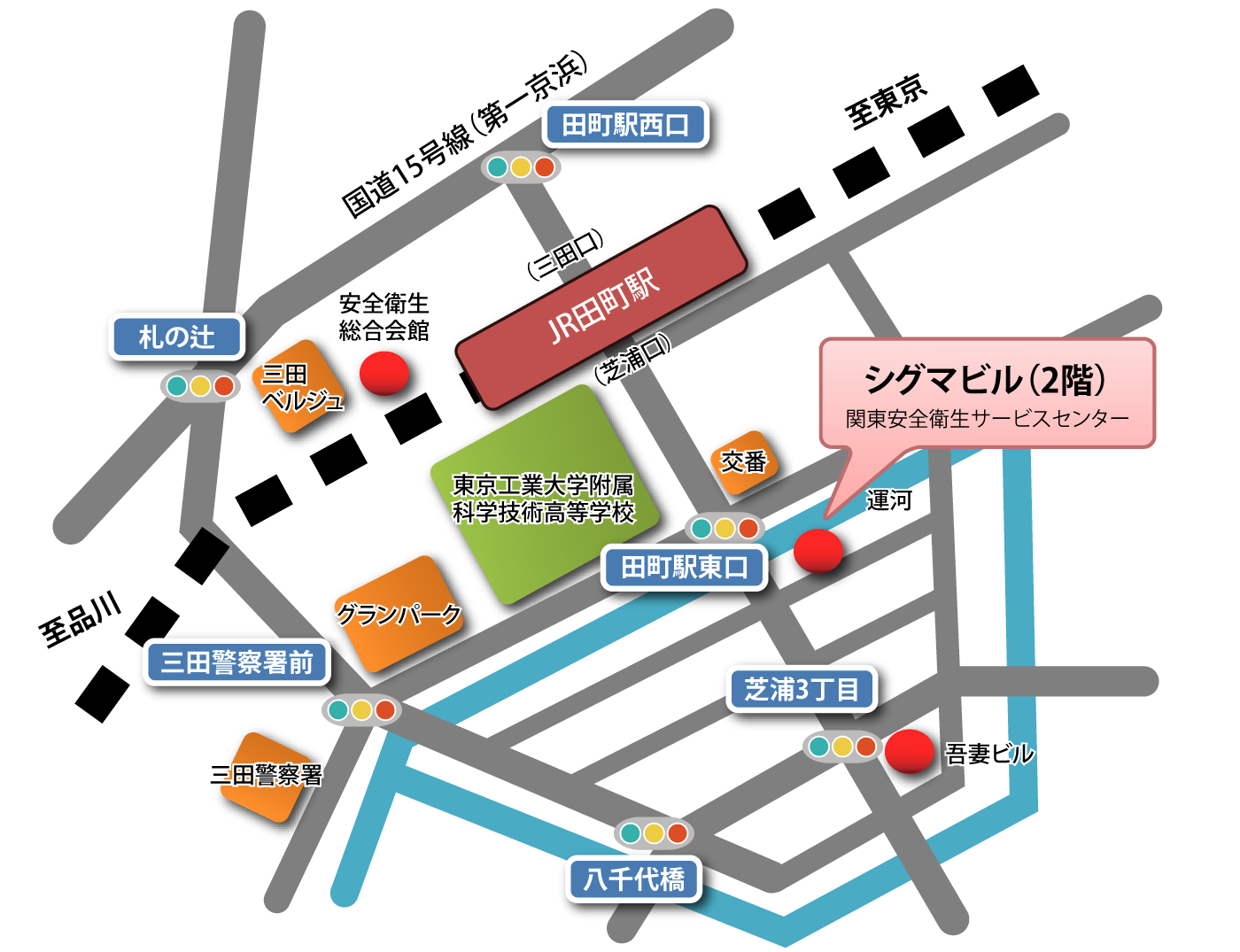 関東センター地図
