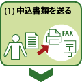 1.申込書類を送る